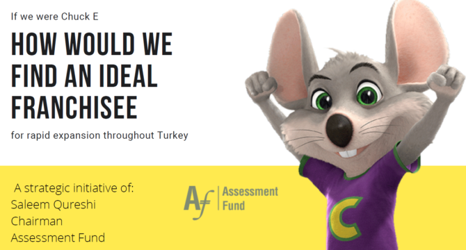 How would we find an ideal franchisee if we were Chuck E